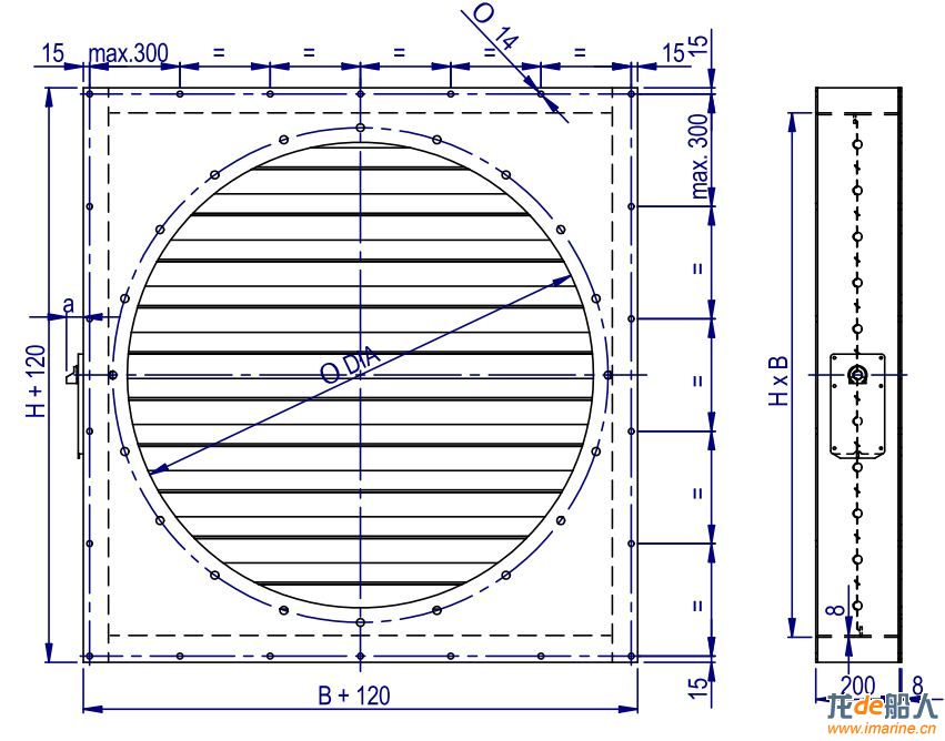 damper drawing