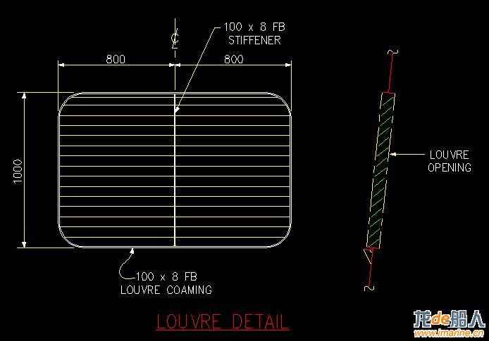 louver detail