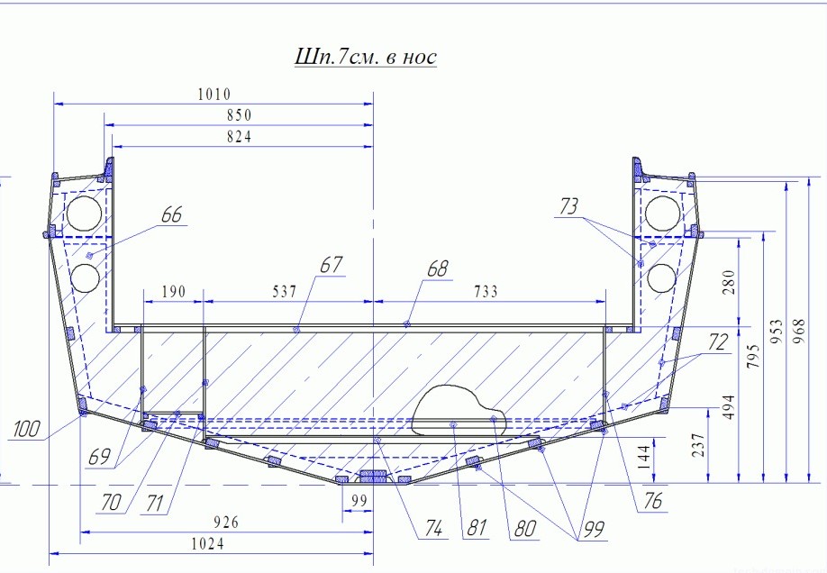 3米铁船设计图纸图片