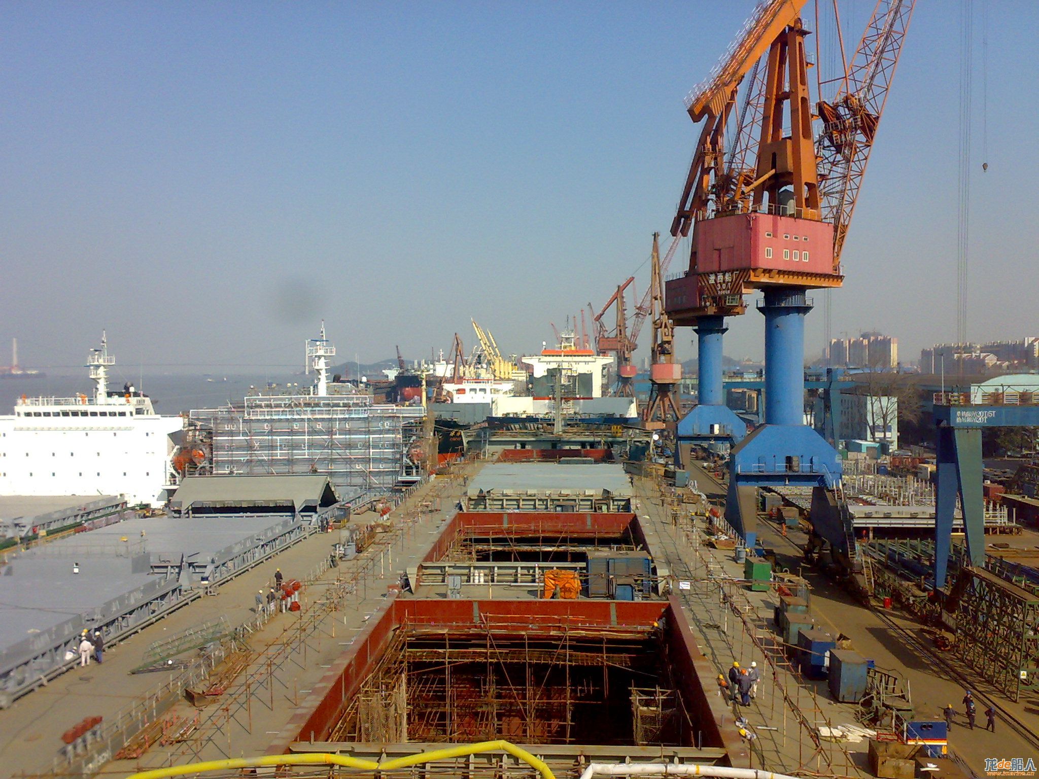 日本大岛造船厂图片